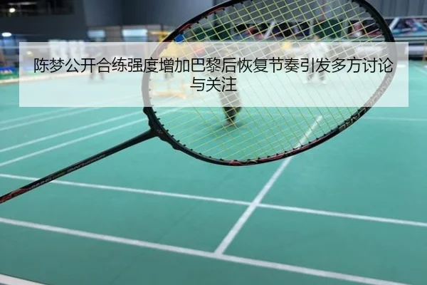 陈梦公开合练强度增加巴黎后恢复节奏引发多方讨论与关注