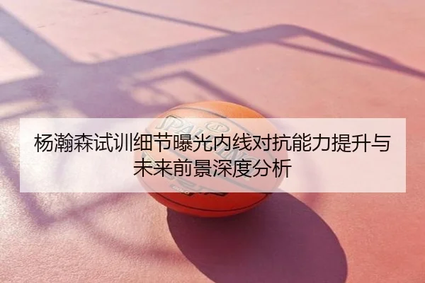杨瀚森试训细节曝光内线对抗能力提升与未来前景深度分析